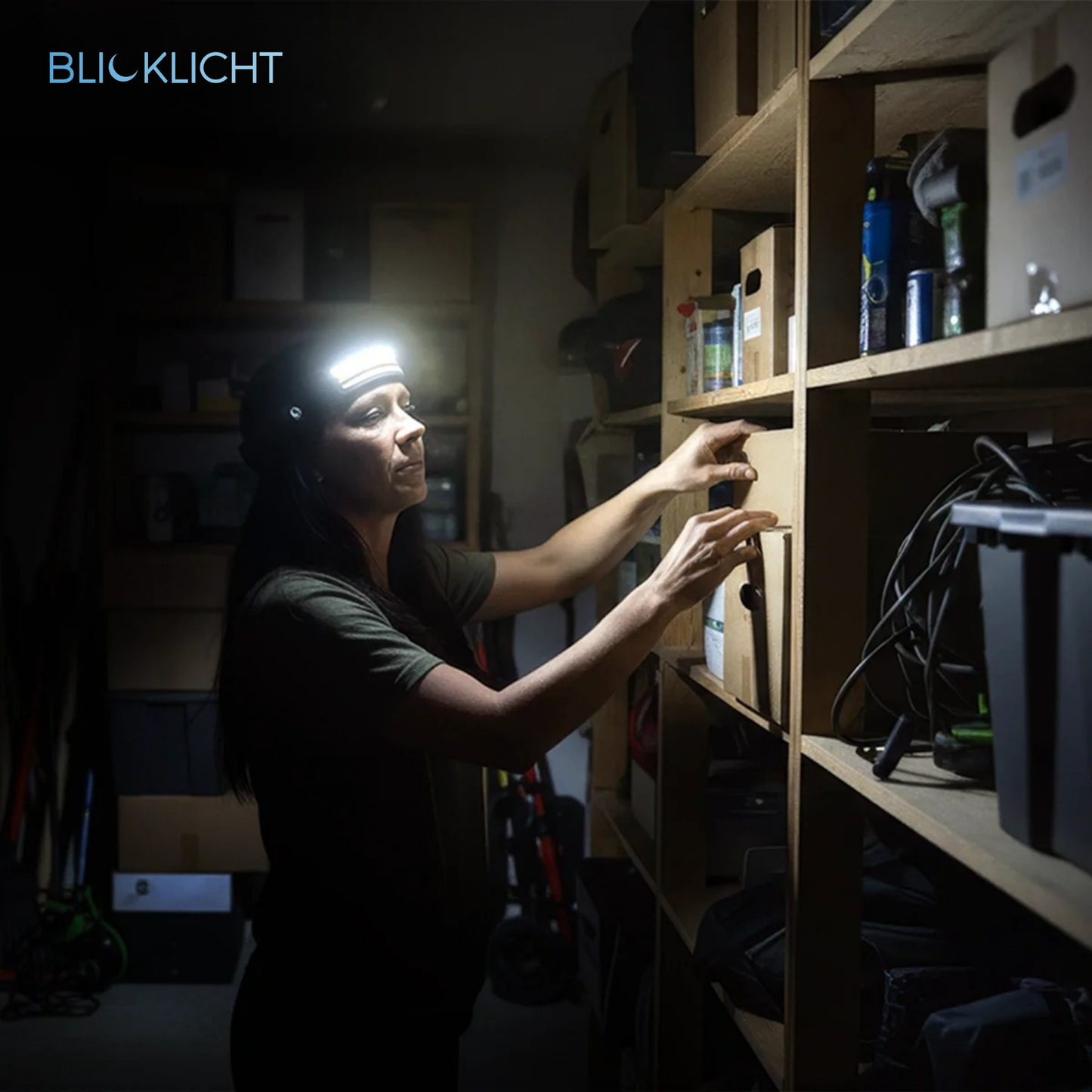 Blicklicht 1000lm LED 230° Stirnlampe PRO